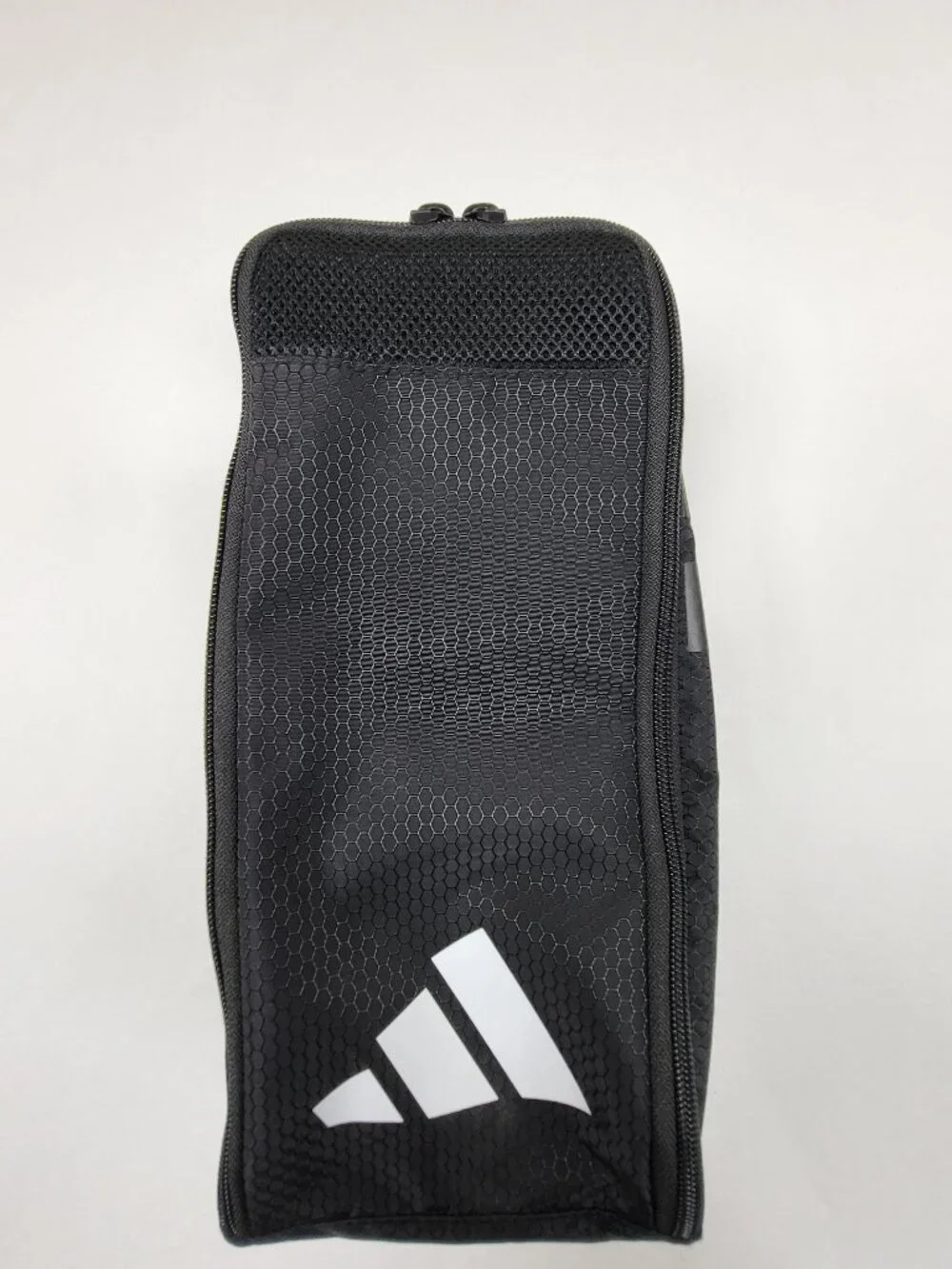 adidas Stadium 2 Team Golf Shoe Bag Black Neon Green Lining Travel Case